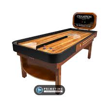 Jonathan schnapp of the royal palms shuffleboard club pays a visit to the st. Shuffleboards For Sale For Rent Primetime Amusements