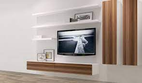 This is a popular trend among bookshelves, as. 21 Floating Media Center Designs For Clutter Free Living Room