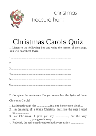 Random music or christmas quiz. Christmas Carols Quiz