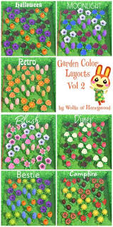 Flower Color Inspiration Volume 2 Acnhgardening In 2020 Animal Crossing Animal Crossing Guide New Animal Crossing
