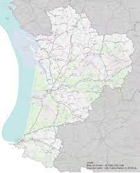 Restez informés de l'actualité sur votre ligne de car. Carte De La Nouvelle Aquitaine Nouvelle Aquitaine Cartes Des Villes Departements