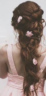 Essential Guide To Wedding Hairstyles For Long Hair Wedding Forward Long Hair Styles Hair Styles Wedding Hair Flowers