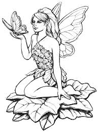 Jun 27, 2013 · free printable fairy coloring pages for kids. Fairy Coloring Pages For Adults Best Coloring Pages For Kids