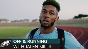 Round (233rd overall) of the 2016 nfl draft, jalen mills earned a starting role on the eagles' defense in 2017. Off Running W Jalen Mills Philadelphia Eagles Youtube