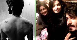Select from premium harshvardhan kapoor of the highest quality. Harshvardhan Kapoor Tattooed His Sisters Names On His Back