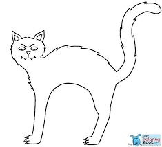 Showing 12 coloring pages related to black cat. Black Cat Coloring Page Halloween Throughout Black Cat Coloring Pages Cat Coloring Page Cat Template Halloween Cat Coloring Page Cat Template Cat Coloring Book