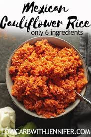 Toss until all pieces are evenly coated, then place mixture in a single layer on a baking sheet. An Easy And Whole 30 Low Carb Mexican Side Dish This Keto Mexican Cauliflower Rice Can Be Made With Mexican Side Dishes Keto Side Dishes Low Carb Side Dishes