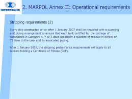 The new generation of fitness professional. Marpol Annex Ii The Carriage Of Chemicals At Sea Prezentaciya Onlajn