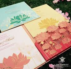 Photo Of 3d Pastel Wedding Invitation Cards Indian Wedding Invitation Cards Pastel Wedding Invitations Card Box Wedding