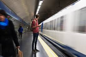 Casual Man Waiting For Train Stocksy United Men Casual Train Man