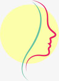 Women Face Beauty Makeup Yellow Icon Logo设计 Feminine Lines Beauty Logo Design Feminine Vector Lines Vector Logo Design Feminine Woman Face Beauty Logo Design