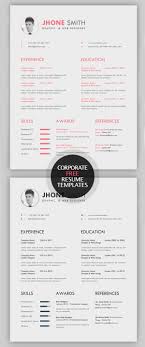 23 Free Creative Resume Templates with Cover Letter | Freebies ...