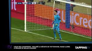 Côté gauche, blind centre et trouve la tête de dumfries. Monaco Tottenham Les Arrets Exceptionnels D Hugo Lloris Video Dailymotion