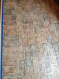 Msi diamante brick 12 in. 24 Best Faux Brick Floors Ideas Faux Brick Brick Brick Flooring