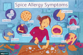 Symptoms Diagnosis And Treatment Of Spice Allergies