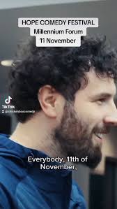 Biggest Derry comedy night ever! 11 November. Millennium Forum. Tickets  link in bio.