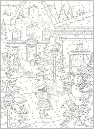 Welcome To Dover Publications Coloring Pages Winter Unicorn Coloring Pages Christmas Coloring Pages