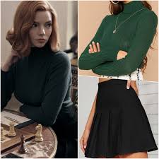 Un día, comienza a jugar al ajedrez y la cambia la vida, ampliando sus sentidos, su pensamiento y dándola la sensación de tener control sobre su vida. 10 Looks Inspirados En Gambito De Dama Para Verte Elegante Y Chic Ropa Ropa De Encaje Ropa Estilo Vintage