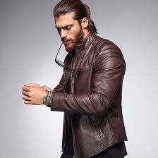 Shawn Erkek Deri Mont Leather Jacket Men Handsome Men Stylish Men Casual