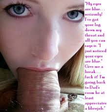 Daughter And Father Blowjob