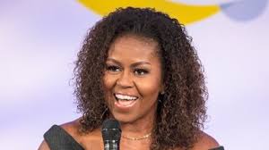 Michelle Obama Rocks Curly Hair In Selfie With Her Close Friends