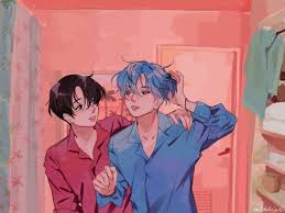 Zerochan has 218 bts anime images, wallpapers, android/iphone wallpapers, fanart, cosplay pictures, and many more in its gallery. Honey On Twitter Vkook Fanart Fan Art Bts Fanart