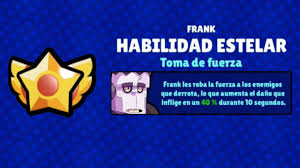 Este personaje de brawl stars tiene una gran cantidad de daño, aunque bastante retraso. Brawl Stars Con Suscriptores Frank Habilidad Estelar Toma De Fuerza Youtube