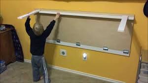 Lego Table Folds Against The Wall Lego Table Lego Table Diy Fold Down Table