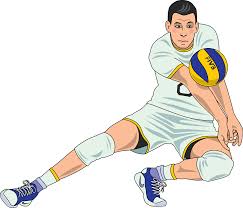Knee pads to protect the knees when sliding or falling. Volleyball Clipart Free Download Transparent Png Creazilla