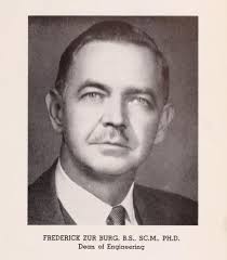 Dean Frederick William Zur Burg 1952