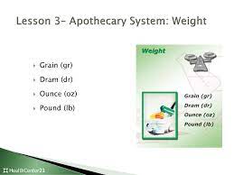 Lesson 3 Apothecary System Ppt Download