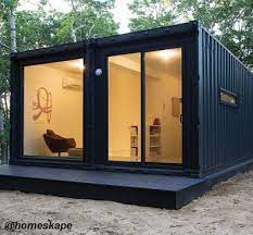Homeskape Shipping Container Home Homeskape Black Series Container Homes Australia Container House Shipping Container Homes