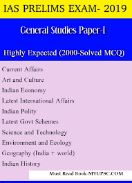 Upsc Ias Prelims 2019 Important Study Notes Study Notes Solving Study