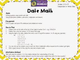 Teaching Maths With Meaning Math Game Monday Math Games Teaching Math Third Grade Math Centers