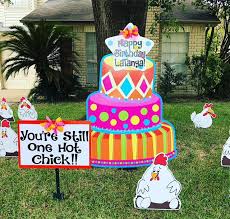 Birthday Yard Signs Houston Texas One Sign Day Birthday Signs Houston Texas One Sign Day New Baby And Birthday Sign Rentals Hous Happy Birthday Yard Signs Birthday Yard Signs Birthday Sign