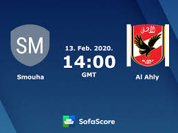 Here you can easy to compare statistics for both teams. Smouha Al Ahly Live Score Video Stream And H2h Results Sofascore