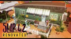 Slip 42 A Re Imagining Of A Strangerville Lot Basically The Same Trailer Just A Little Bigger And More Clutter 45 2 Sims House The Sims 4 Lots Sims 4 Houses