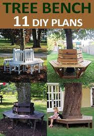 I've had a bench seat like that around a maple for over 20 years without a hint of problem. 11 Diy Tree Bench Plans Free Hexagonal And Square Designs