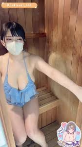 Sakisaki_hh fantia Asian Teasing her Massive Boobies On Cam Video
