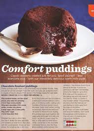 Chocolate Fondant Puddings Desserts Rich Chocolate Sauce Dessert Recipes