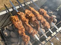 Schaschlik Mit Mayonnaise Schaschlikrezept Mayo Marinade Rezept Schaschlik Lebensmittel Essen Schaschlik Rezept