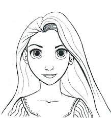 You can see rapunzel by herself, staring at the ceiling, wondering what the world is actually like. Rapunzel Face Coloring Pages Rapunzel Coloring Pages Rapunzel Drawing Rapunzel