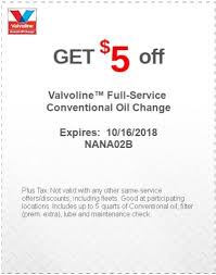 ⤑ top réduction du jour: 20 Off Valvoline Coupons Promo Codes March 2021