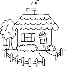 Help your kids celebrate by printing these free coloring pages, which they can give to siblings, classmates, family members, and other important people in their lives. Schoolhouse Coloring Pages Printables Gingerbread House Coloring Coloring Home