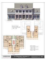 La Grande Maison Ii 6 Plex 4 Units Are 1 Br 1 Bath 543 Sf 2 Units Are 2 Br 1 Bath 945 Architectural Floor Plans Duplex Floor Plans Mansion Floor Plan