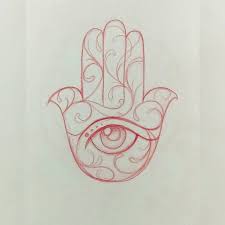 Today Tattoo A Quick Sketch Of This Hamsa Hand Gonna Be Fun Art Tattoo Artist Artistic Artists Arte Ta Hamsa Drawing Hamsa Tattoo Design Hamsa Hand Tattoo