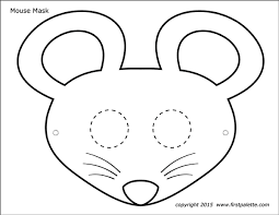 Free printable the mouse and cheese coloring pages for kids.free online print out mouse and cheese clipart for kids.mouse activities for preschoolers. Mouse Masks Free Printable Templates Coloring Pages Firstpalette Com