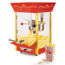Our tester wasn't as wowed by this feature (it can. Nostalgia Vintage 600 Watt 8 Oz Oil Red Popcorn Machine With Cart Miracleun Store