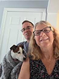 Hi all! I just wanted to introduce myself and share a photo that I took of  my 16 year old jtr, she is amazing and still can do 4 miles a day,