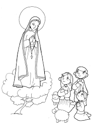 Nuestra señora de fátima puede ayudarte con aquella situación urgente y desesperada que tanto te agobia; Nuestra Senora De Fatima Con Los Pastorcitos Para Pintar Virgen Maria Para Ninos Virgen Maria Dibujo Fondo De Pantalla De Anime